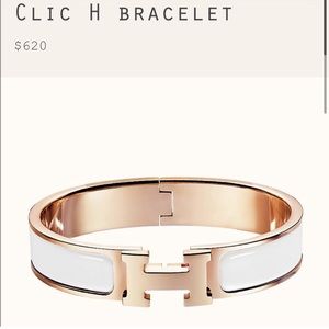 HERMES H BRACELET